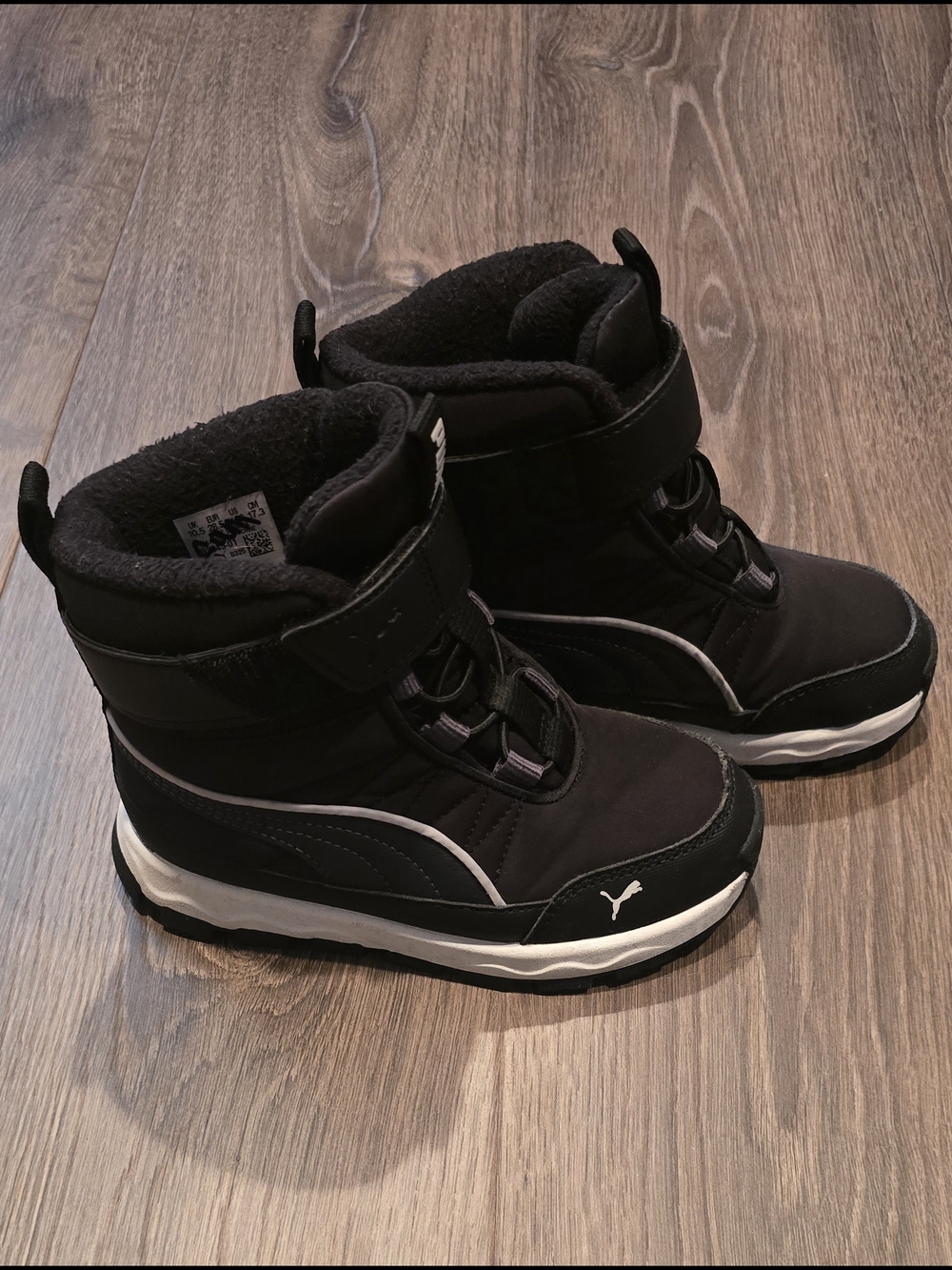 PUMA Evolve Boys Winter Casual boots Alternative closure 11.5 toddler/little kid